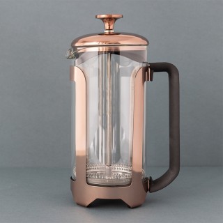La Cafetière Roma 8 Kop. Stempelkande Kobber