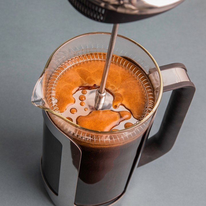 La Cafetière Roma 8 Kop. Stempelkande Rustfrit Stål La Cafetière Roma 8 Kop. Stempelkande Rustfrit Stål