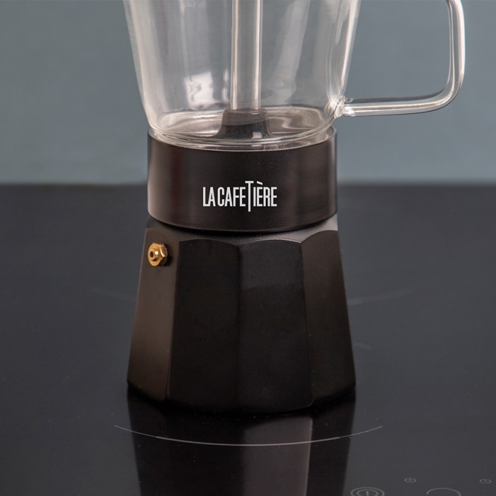 La Cafetière Verona 6 Kop. Espressokande Sort La Cafetière Verona 6 Kop. Espressokande Sort