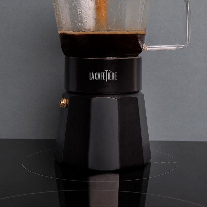 La Cafetière Verona 6 Kop. Espressokande Sort La Cafetière Verona 6 Kop. Espressokande Sort