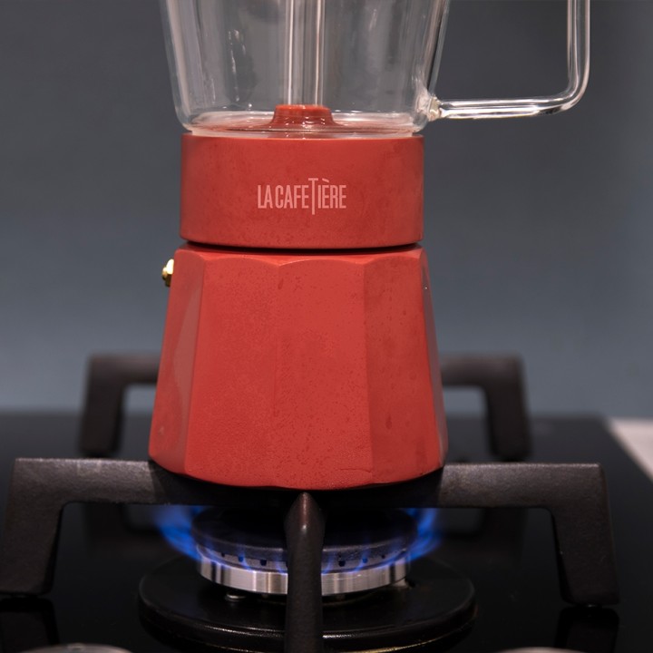 La Cafetière Verona 6 Kop. Espressokande Rød La Cafetière Verona 6 Kop. Espressokande Rød
