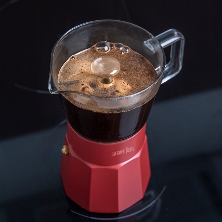 La Cafetière Verona 6 Kop. Espressokande Rød La Cafetière Verona 6 Kop. Espressokande Rød