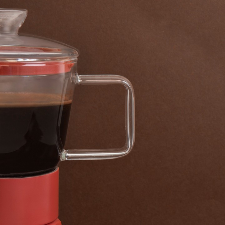 La Cafetière Verona 6 Kop. Espressokande Rød La Cafetière Verona 6 Kop. Espressokande Rød