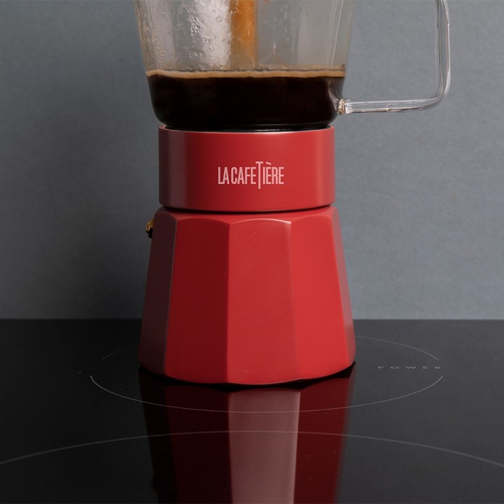 La Cafetière Verona 6 Kop. Espressokande Rød La Cafetière Verona 6 Kop. Espressokande Rød