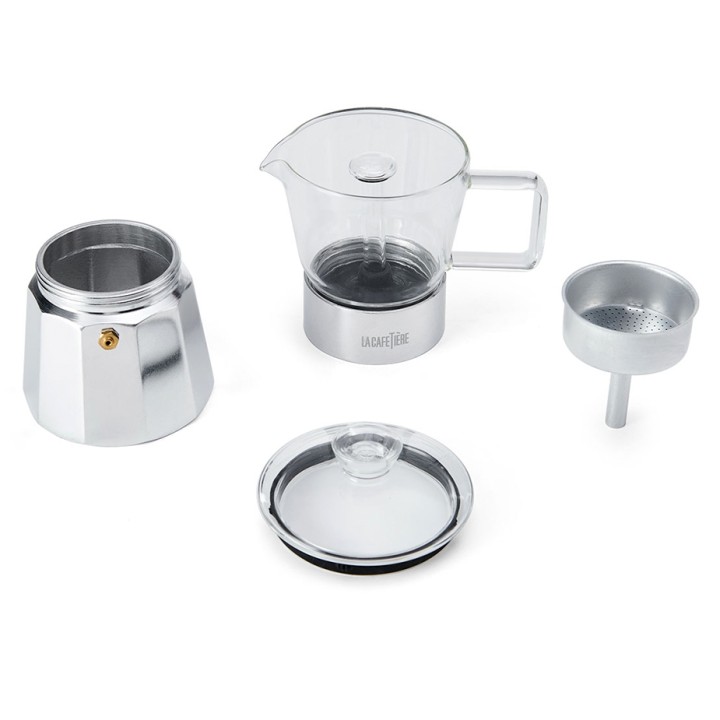 La Cafetière Verona 6 Kop. Espressokande Stål La Cafetière Verona 6 Kop. Espressokande Stål