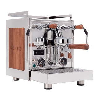 Profitec Pro 600 Devils Edition Valnøddetræ Espressomaskine Inkl. Eureka Mignon Libra Espressokværn