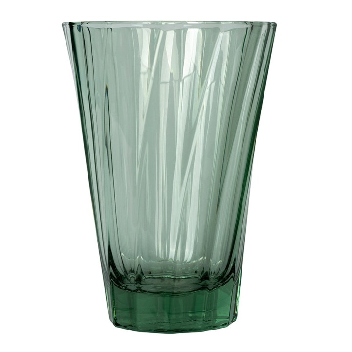 Loveramics Twisted Latte Glas 36 cl 1 Stk Grøn Loveramics Twisted Latte Glas 36 cl 1 Stk Grøn