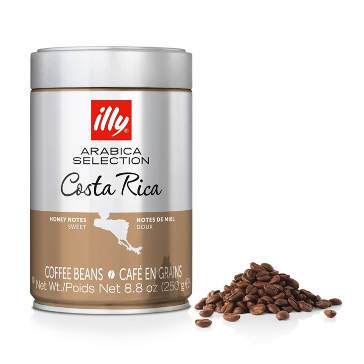 Illy Costa Rica 250g Hele kaffebønner Illy Costa Rica 250g Hele kaffebønner