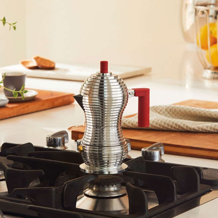 Alessi Pulcina 1 Kop. Espressokande Rød Alessi Pulcina 1 Kop. Espressokande Rød