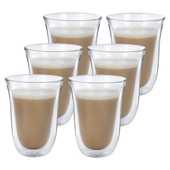 La Cafetière Dobbeltvægget Latte 27 cl 3 x 2 Stk La Cafetière Dobbeltvægget Latte 27 cl 3 x 2 Stk