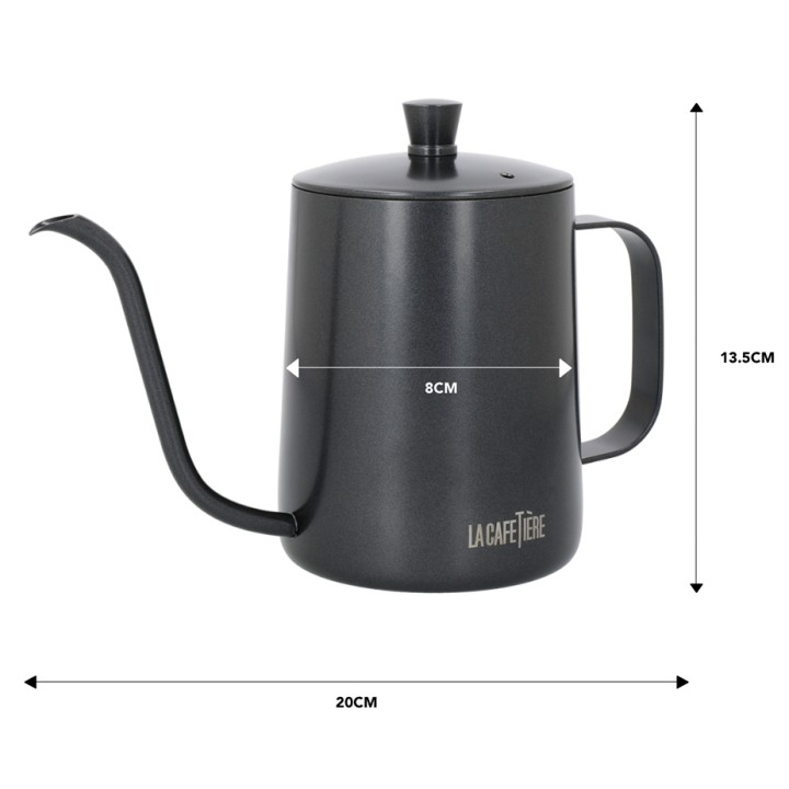 La Cafetière Gooseneck Kedel 0,6 L Sort La Cafetière Gooseneck Kedel 0,6 L Sort