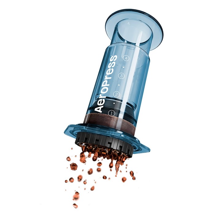 AeroPress Clear Blå Rejsebrygger AeroPress Clear Blå Rejsebrygger