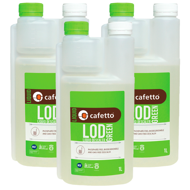 3 stk. Cafetto Lod Green Afkalkningsmiddel Organisk 1L 3 stk. Cafetto Lod Green Afkalkningsmiddel Organisk 1L