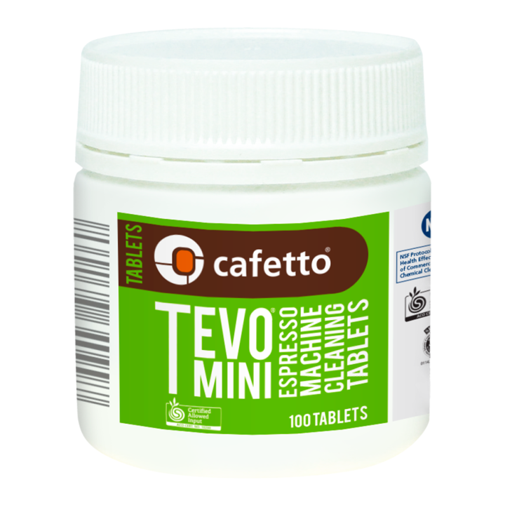 Cafetto Tevo Mini Organiske Rensetabletter 100 stk Cafetto Tevo Mini Organiske Rensetabletter 100 stk