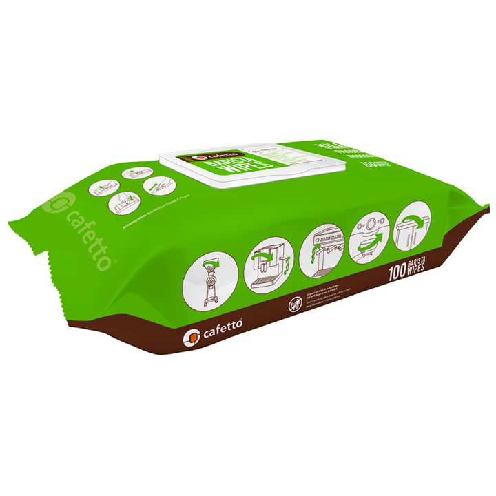 Cafetto Barista Wipes 100 stk Cafetto Barista Wipes 100 stk
