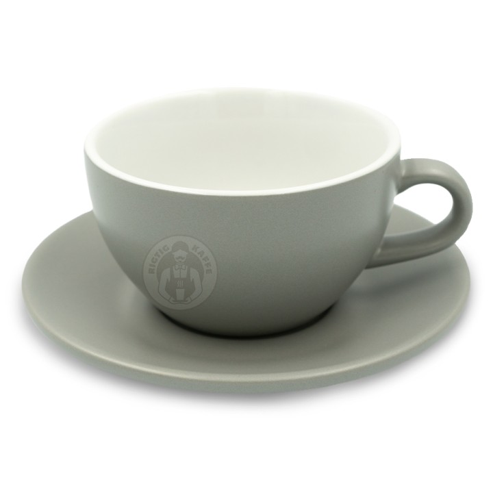 Club House Tulipano Latte m. Underkop Mat Grå 30 cl 6 Stk Club House Tulipano Latte m. Underkop Mat Grå 30 cl 6 Stk