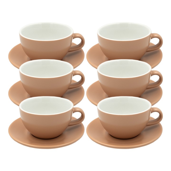 Club House Tulipano Latte m. Underkop Mat Beige 30 cl 6 Stk Club House Tulipano Latte m. Underkop Mat Beige 30 cl 6 Stk
