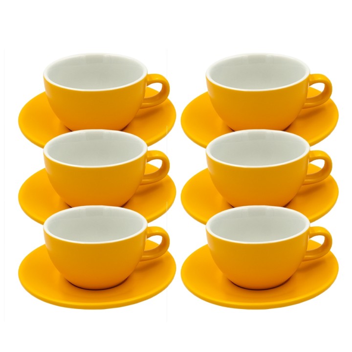 Club House Tulipano Cappuccino m. Underkop Mat Gul 26 cl 6 Stk Club House Tulipano Cappuccino m. Underkop Mat Gul 26 cl 6 Stk