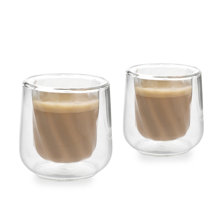 La Cafetière Dobbeltvægget Cortado Glas 13,5 cl 2 Stk La Cafetière Dobbeltvægget Cortado Glas 13,5 cl 2 Stk