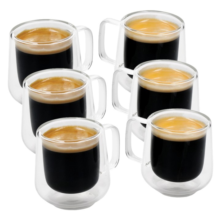 La Cafetière Dobbeltvægget Espressoglas 10 cl 6 Stk La Cafetière Dobbeltvægget Espressoglas 10 cl 6 Stk
