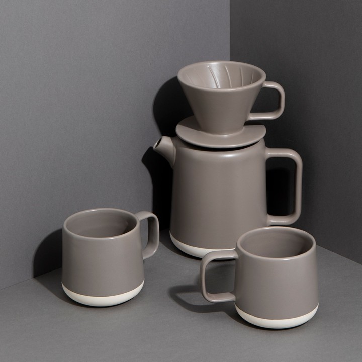 La Cafetière Krus 30 cl 2 Stk Grå La Cafetière Krus 30 cl 2 Stk Grå