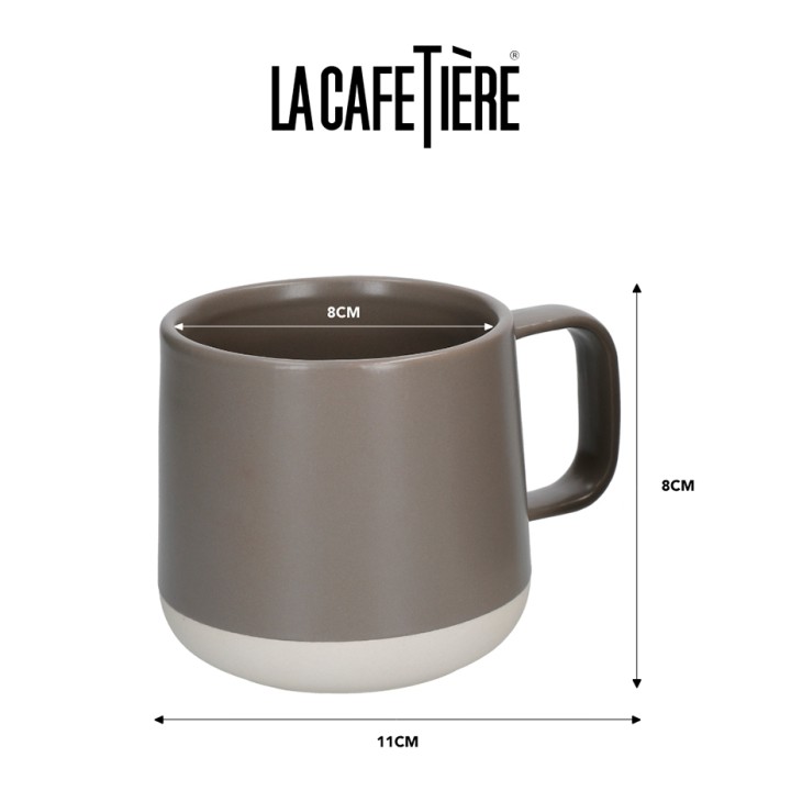 La Cafetière Krus 30 cl 2 Stk Grå La Cafetière Krus 30 cl 2 Stk Grå