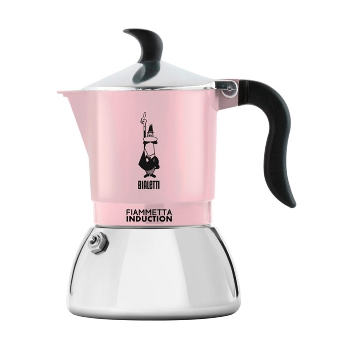 Bialetti Primavera Fiammetta 2 Kop. Espressokande Pink Bialetti Primavera Fiammetta 2 Kop. Espressokande Pink