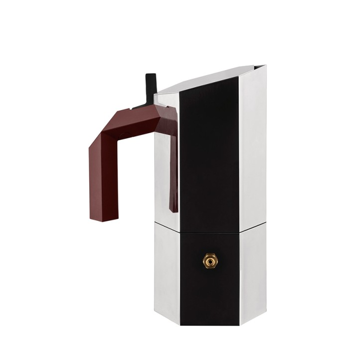 Alessi Menhir 3 Kop. Espressokande Stål Alessi Menhir 3 Kop. Espressokande Stål