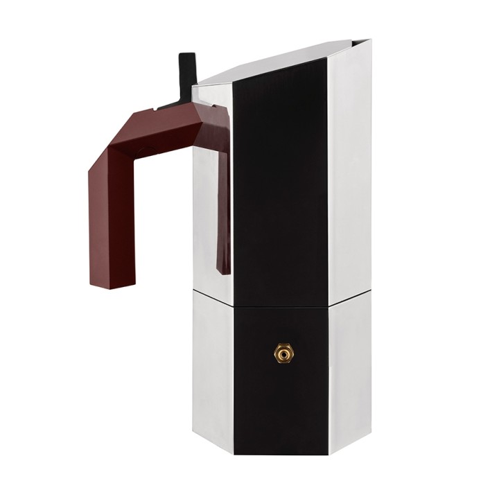 Alessi Menhir 6 Kop. Espressokande Stål Alessi Menhir 6 Kop. Espressokande Stål