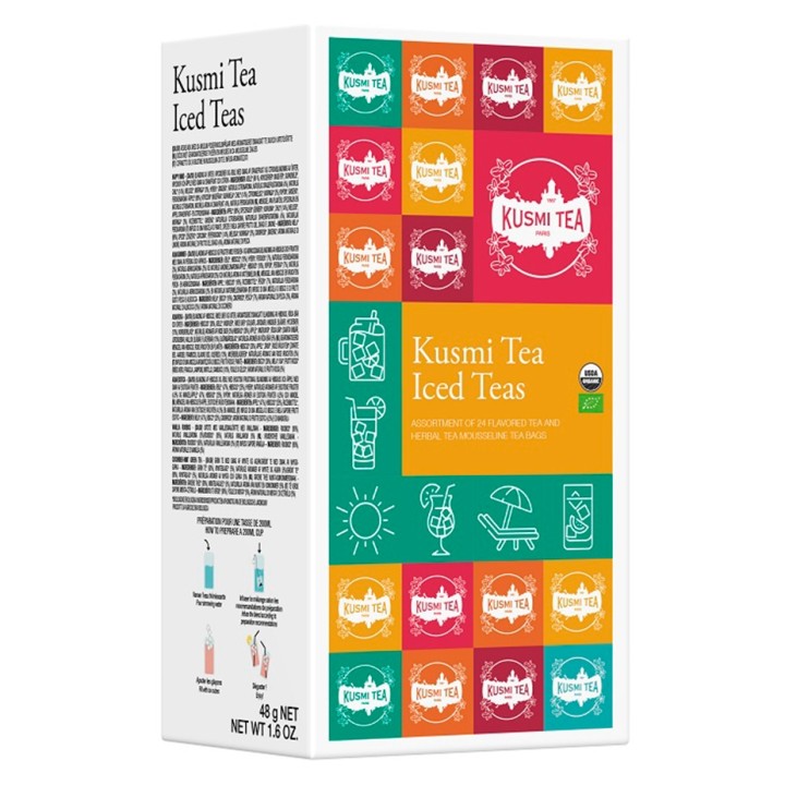 Kusmi Te Iced Teas - 24 Tebreve Økologisk Kusmi Te Iced Teas - 24 Tebreve Økologisk