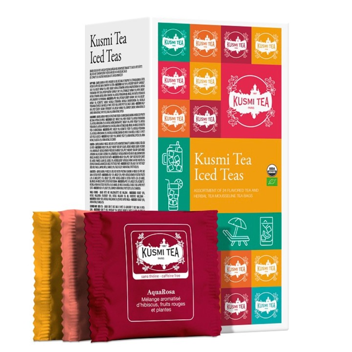 Kusmi Te Iced Teas - 24 Tebreve Økologisk Kusmi Te Iced Teas - 24 Tebreve Økologisk