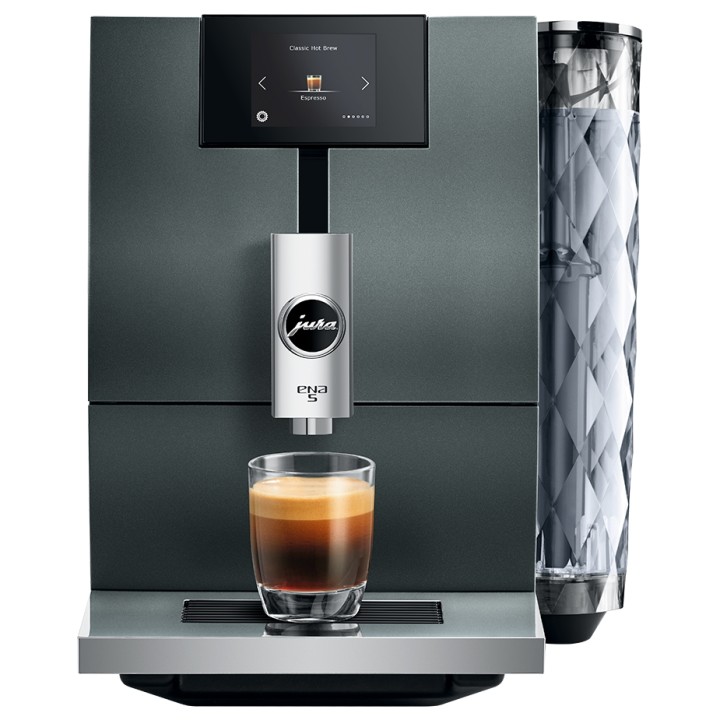 Jura ENA 5 (EA) Night Inox Espressomaskine Inkl. Startpakke (DK sprog) Jura ENA 5 (EA) Night Inox Espressomaskine Inkl. Startpakke (DK sprog)
