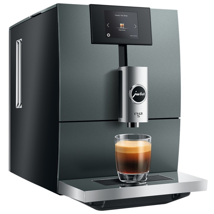 Jura ENA 5 (EA) Night Inox Espressomaskine Inkl. Startpakke (DK sprog) Jura ENA 5 (EA) Night Inox Espressomaskine Inkl. Startpakke (DK sprog)
