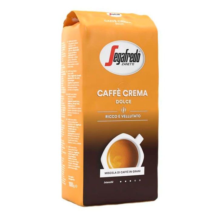 Segafredo Caffé Crema Dolce 1kg Hele kaffebønner Segafredo Caffé Crema Dolce 1kg Hele kaffebønner