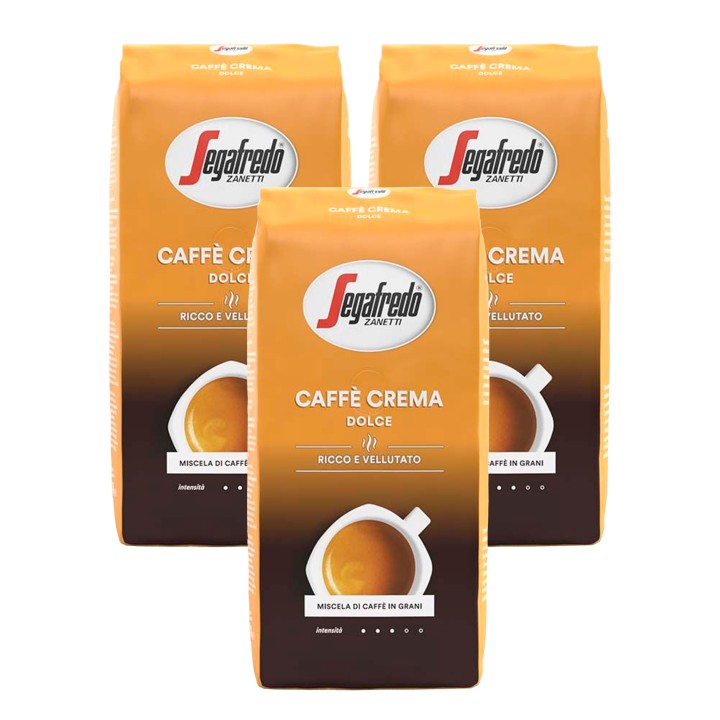 Segafredo Caffé Crema Dolce 3kg Hele kaffebønner Segafredo Caffé Crema Dolce 3kg Hele kaffebønner