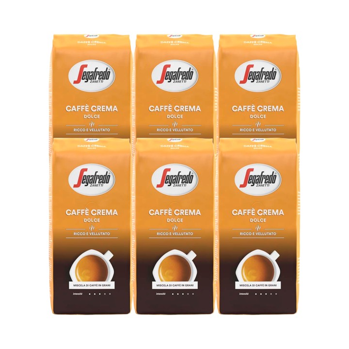 Segafredo Caffé Crema Dolce 6kg Hele kaffebønner Segafredo Caffé Crema Dolce 6kg Hele kaffebønner