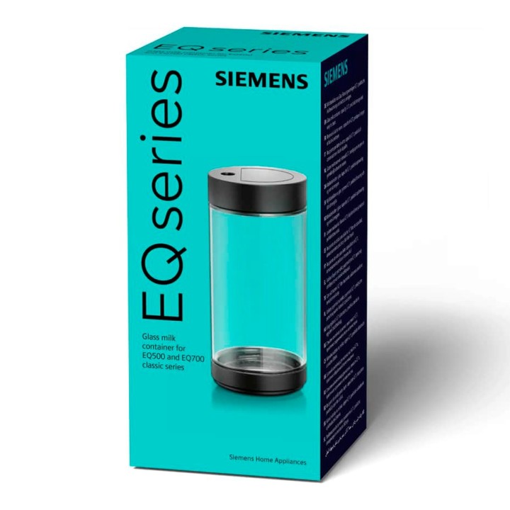 Siemens Mælkebeholder Glas 0,7L Siemens Mælkebeholder Glas 0,7L
