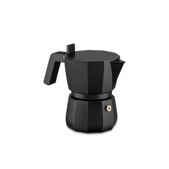 Alessi Moka 1 Kop. Espressokande Sort Alessi Moka 1 Kop. Espressokande Sort