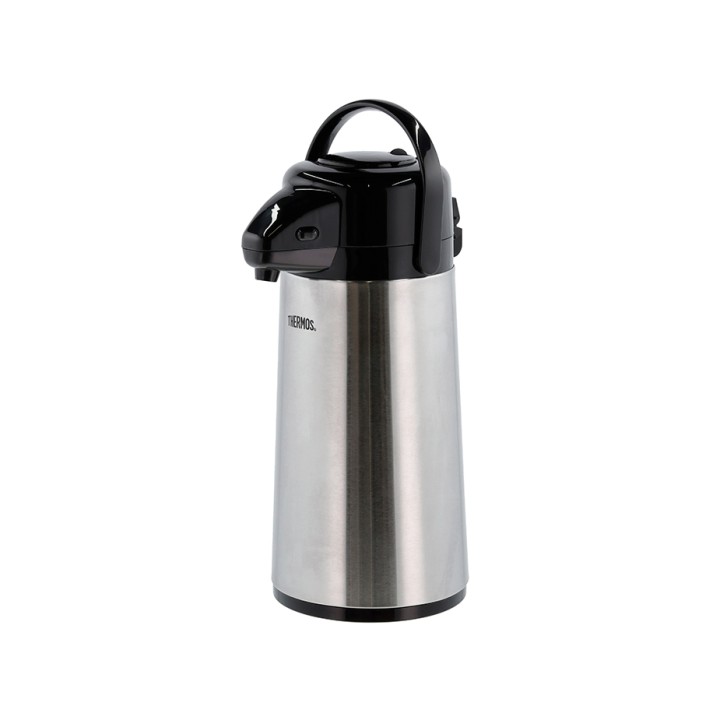 Thermos Termokande m. pumpe 1,9 L Stål/Sort Thermos Termokande m. pumpe 1,9 L Stål/Sort