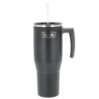 Thermos Termokrus m. hank 1,1 L Mat Sort Thermos Termokrus m. hank 1,1 L Mat Sort