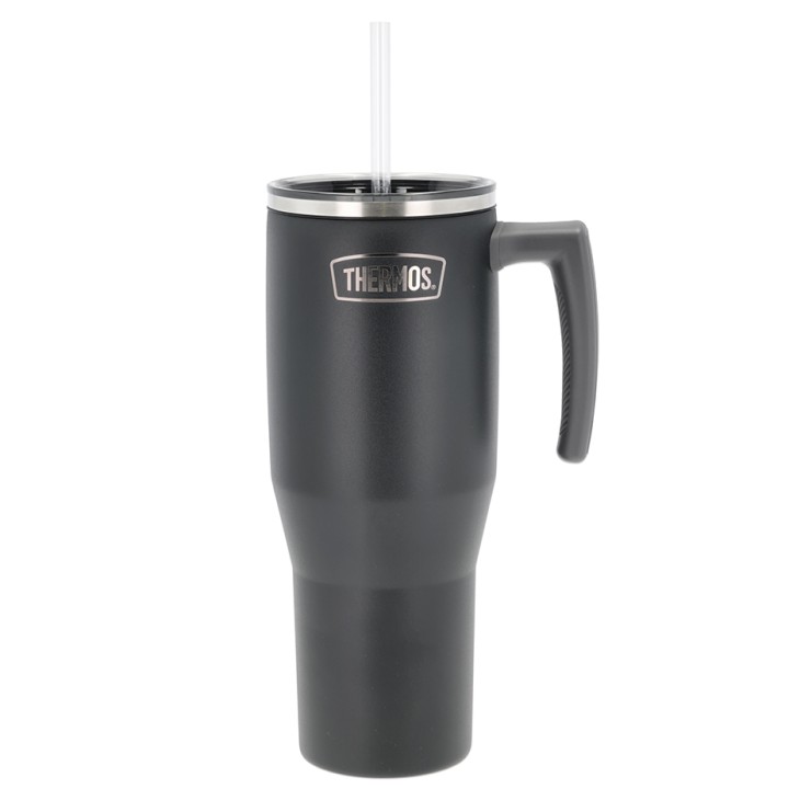 Thermos Termokrus m. hank 1,1 L Mat Sort Thermos Termokrus m. hank 1,1 L Mat Sort
