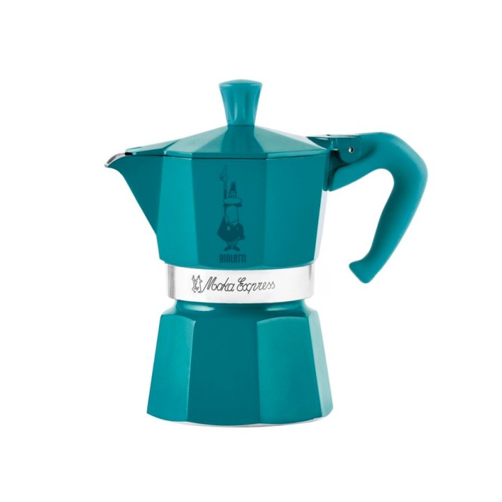 Bialetti Moka Express 3 Kop. Espressokande Turkis – Winter Wonderland Limited Edition Bialetti Moka Express 3 Kop. Espressokande Turkis – Winter Wonderland Limited Edition
