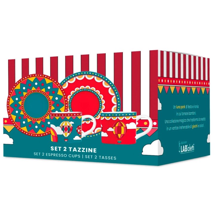 Bialetti Espressokopper Inkl. Underkopper 2 stk Winter Wonderland Limited Edition Bialetti Espressokopper Inkl. Underkopper 2 stk Winter Wonderland Limited Edition