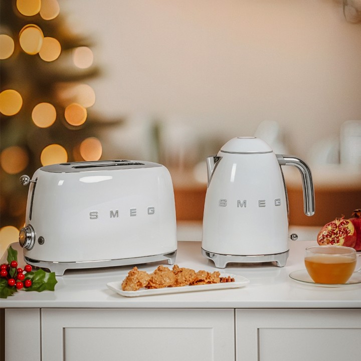 Smeg TSF01WHEU Brødrister Hvid