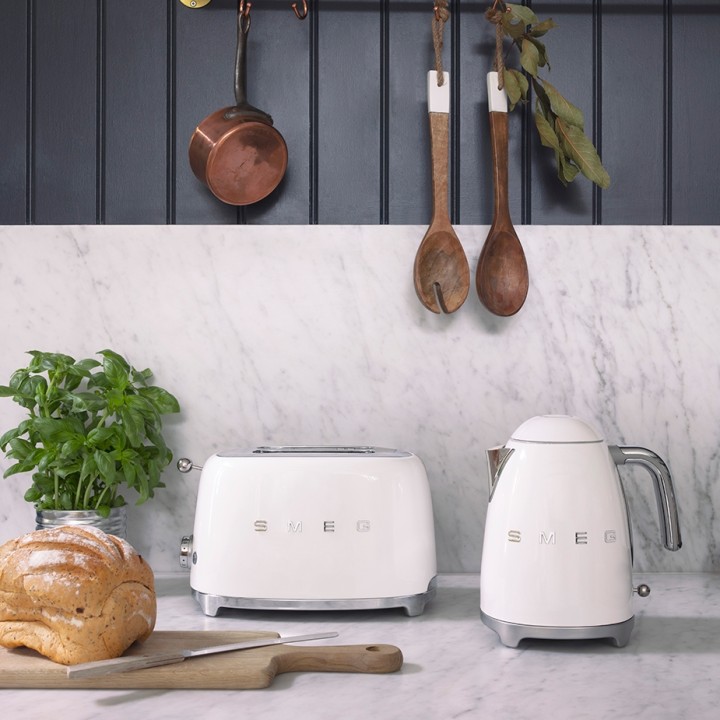 Smeg TSF01WHEU Brødrister Hvid