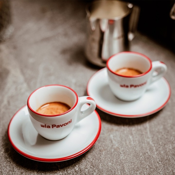 La Pavoni Espressokopper 7,5 cl 2 Stk LPACUPCE02 La Pavoni Espressokopper 7,5 cl 2 Stk LPACUPCE02
