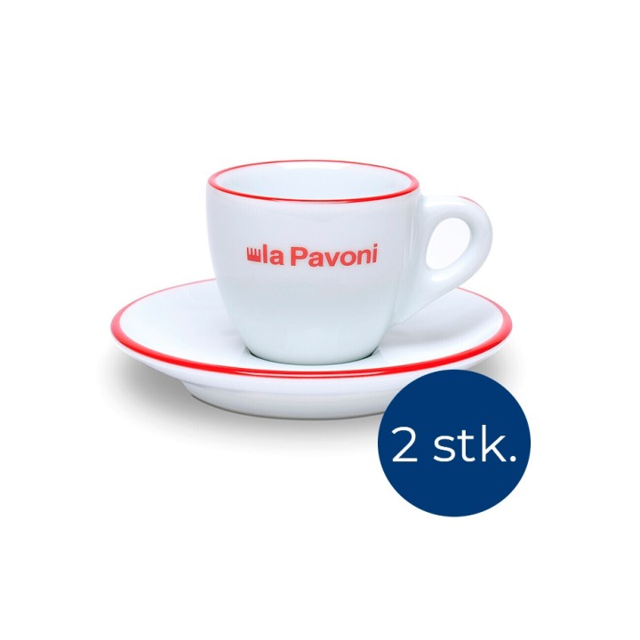 La Pavoni Espressokopper 7,5 cl 2 Stk LPACUPCE02 La Pavoni Espressokopper 7,5 cl 2 Stk LPACUPCE02