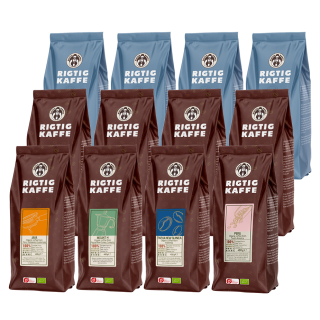 Rigtig Kaffe Mixpakke 5,2kg Hele kaffebønner Rigtig Kaffe Mixpakke 5,2kg Hele kaffebønner