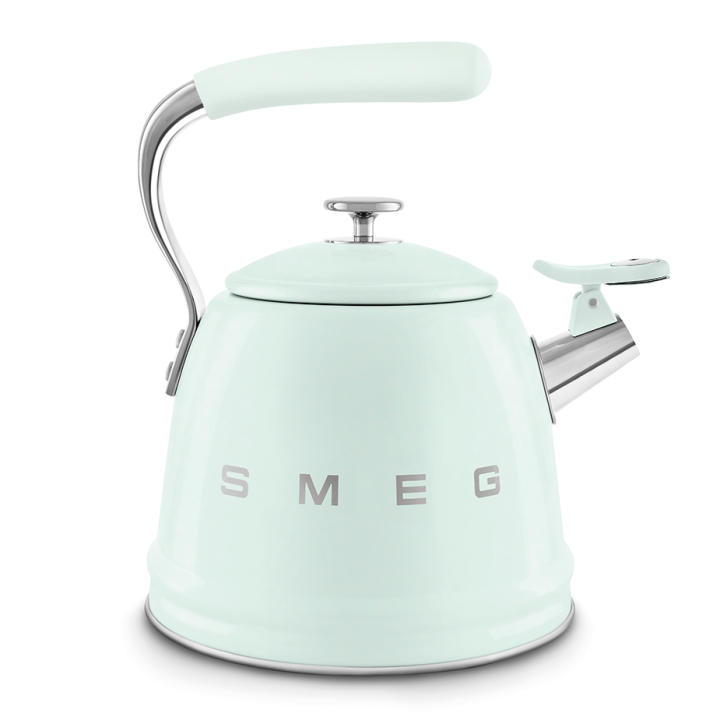 Smeg WKF01PG Fløjtekedel 2,3 L Pastelgrøn Smeg WKF01PG Fløjtekedel 2,3 L Pastelgrøn