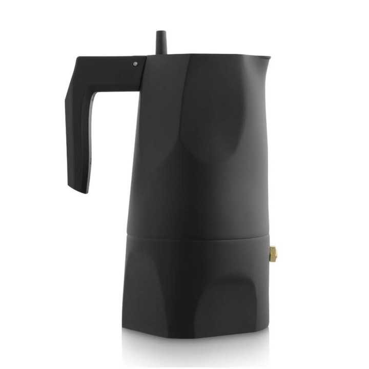 Alessi Ossidiana 3 Kop. Espressokande Sort Alessi Ossidiana 3 Kop. Espressokande Sort